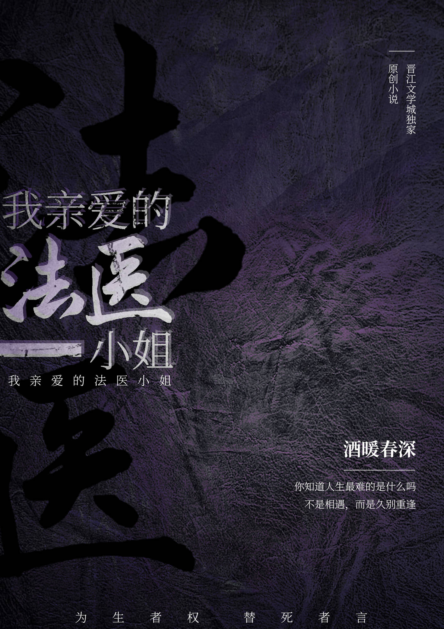 我亲爱的法医小姐酒暖春深